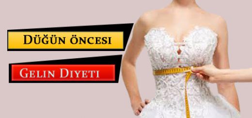 düğün öncesi diyet